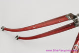 Grandis Special Campion Del Mondo Frameset: 56cm x 57.5cm - Columbus SL - OMAS Big Sliding Headset + Gipiemme BB - Red - Vintage ~1980 to 1983