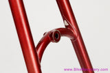 Grandis Special Campion Del Mondo Frameset: 56cm x 57.5cm - Columbus SL - OMAS Big Sliding Headset + Gipiemme BB - Red - Vintage ~1980 to 1983