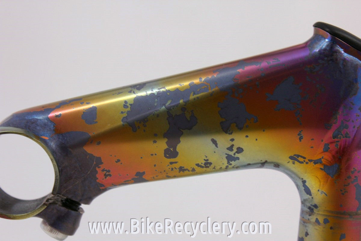 Cinelli Grammo Art Titanium Quill Stem: 110mm x 26.4mm, Colored, Top Cap EXC