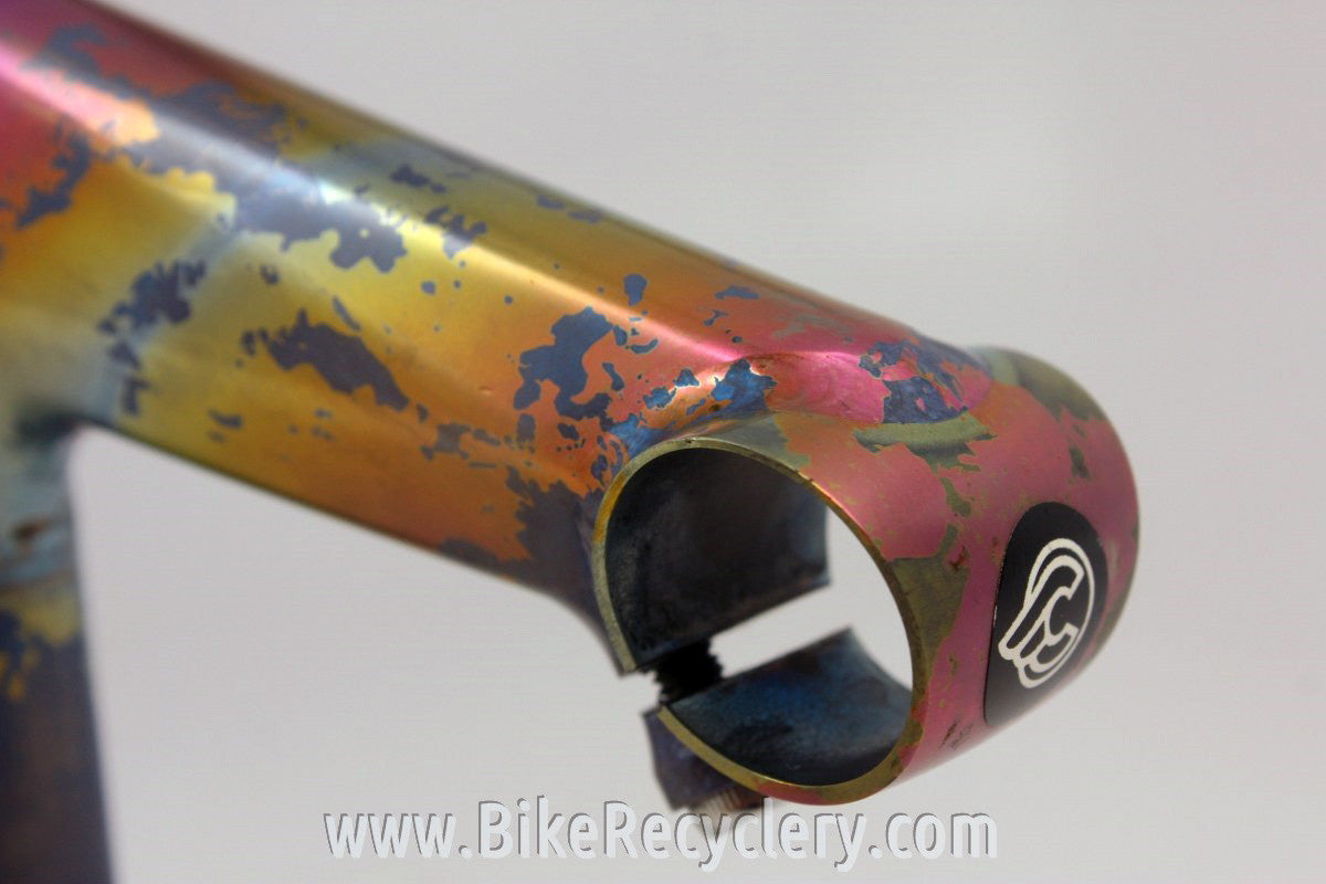Cinelli Grammo Art Titanium Quill Stem: 110mm x 26.4mm, Colored, Top Cap EXC