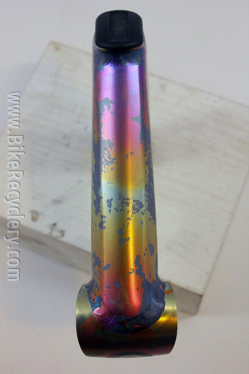 Cinelli Grammo Art Titanium Quill Stem: 110mm x 26.4mm, Colored, Top Cap EXC