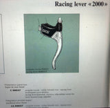 MAFAC Racer / Racing 2000 Brake Levers w/ Barrel Adjusters: Black Hoods (MINT)