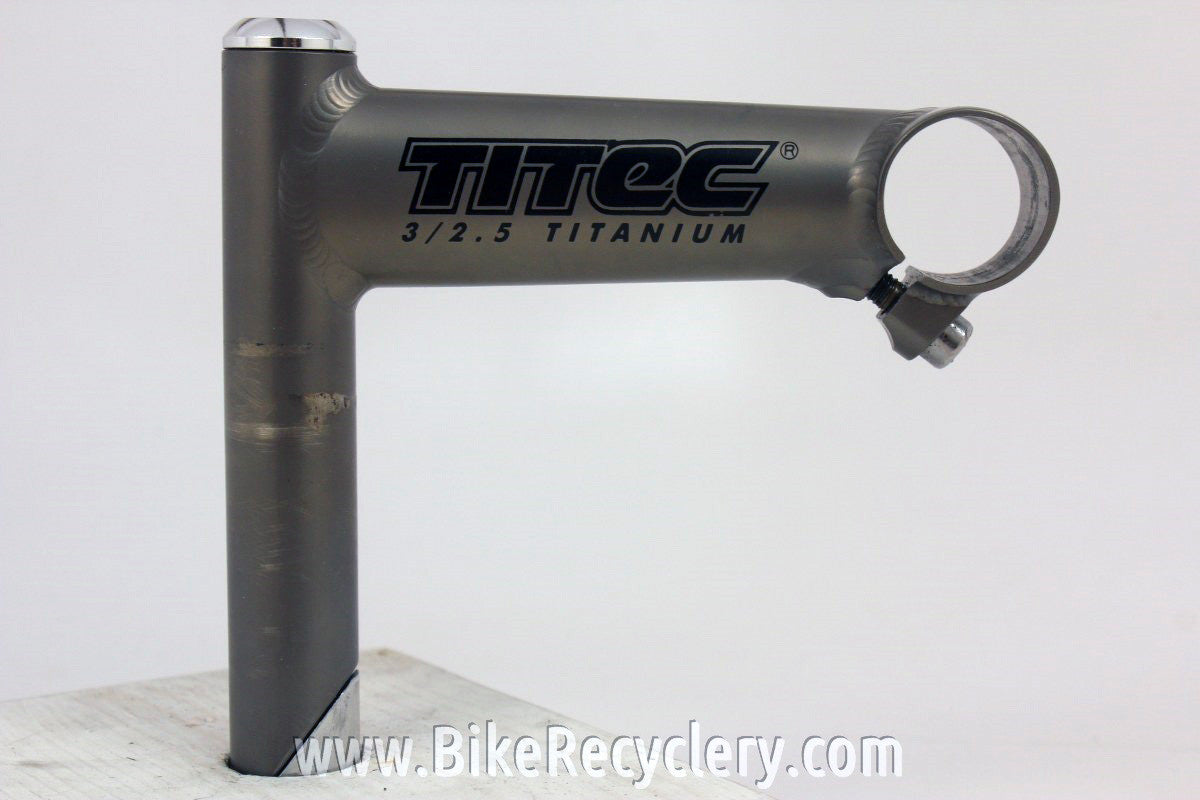 Titec Titanium Quill Stem: NM in Box, 110mm x 26.0mm