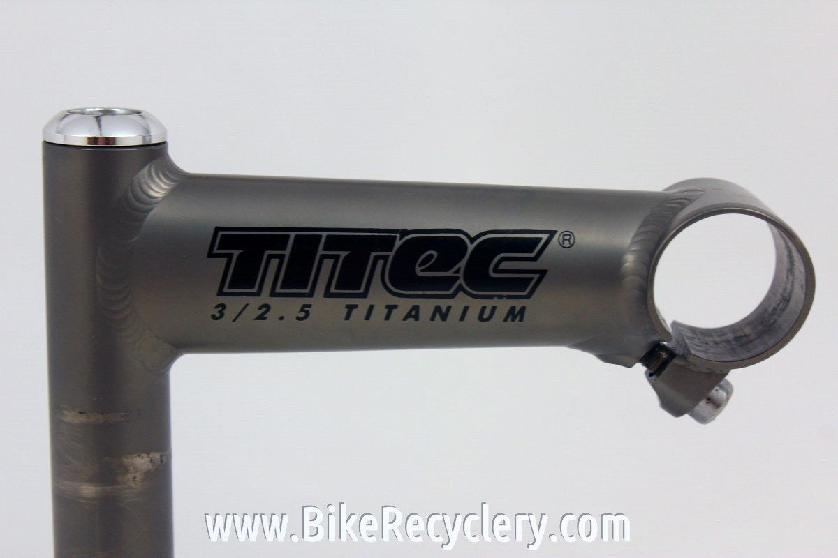 Titec Titanium Quill Stem: NM in Box, 110mm x 26.0mm