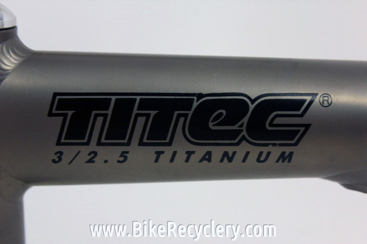Titec Titanium Quill Stem: NM in Box, 110mm x 26.0mm