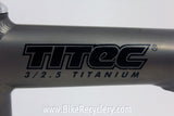 Titec Titanium Quill Stem: NM in Box, 110mm x 26.0mm