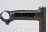Titec Titanium Quill Stem: NM in Box, 110mm x 26.0mm