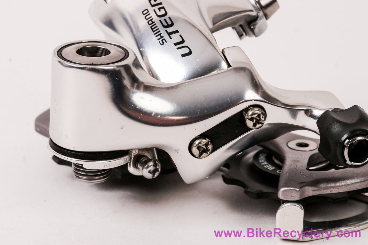 NOS Shimano Ultegra SL RD-6600 10-speed Rear Derailleur: Short Cage - Ice Gray (Take Off)
