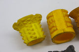 Retro Gripshift Grips Lot: Yeti, GS, Yellow Teal Red Black
