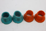 Retro Gripshift Grips Lot: Yeti, GS, Yellow Teal Red Black
