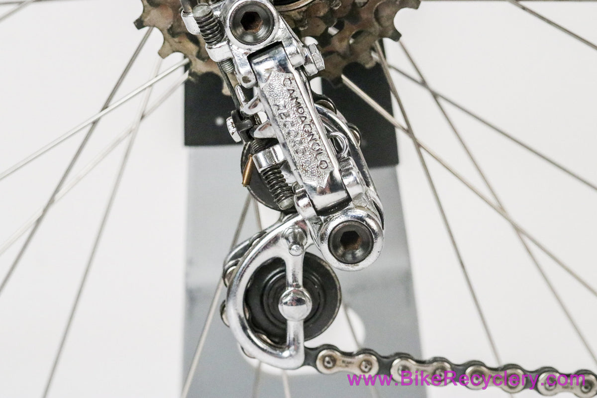 57cm Cinelli Model B: Original Paint/Parts - Record - Stronglight - Universal - Nisi - Way Assauto - Unica-Nitor - Red