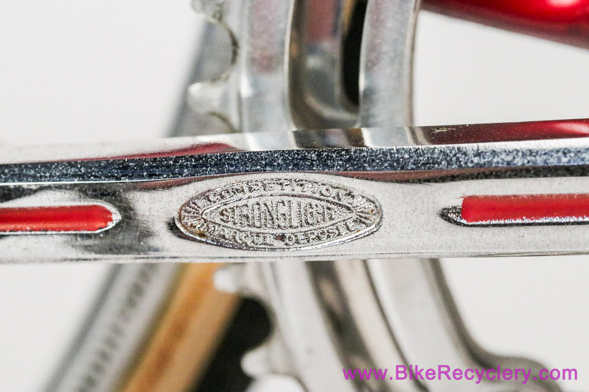 57cm Cinelli Model B: Original Paint/Parts - Record - Stronglight - Universal - Nisi - Way Assauto - Unica-Nitor - Red