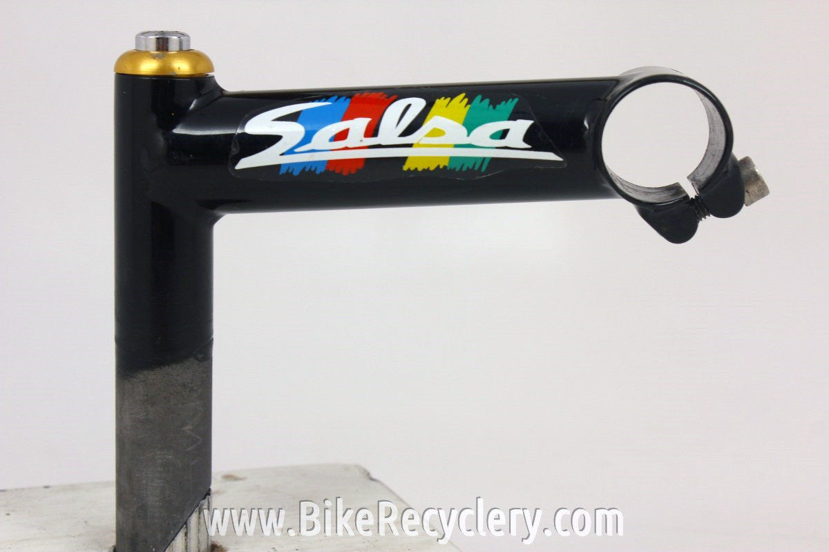 Vintage Salsa Quill Stem: 110mm x 25.4mm, MTB, Gold Cap Near Mint