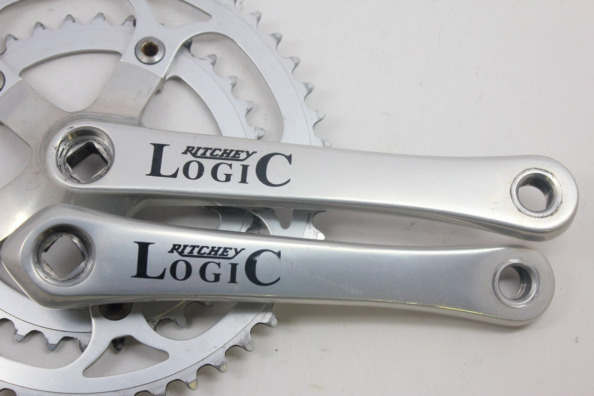 Ritchey Logic Cyclocross Crank: 170mm, 46/34T, 110mm BCD Silver