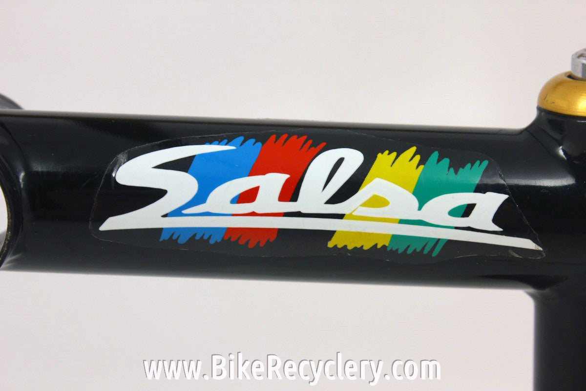 Vintage Salsa Quill Stem: 110mm x 25.4mm, MTB, Gold Cap Near Mint