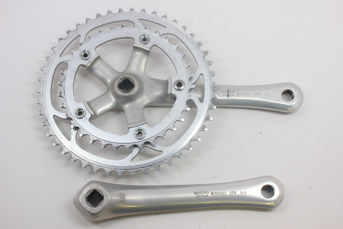 Ritchey Logic Cyclocross Crank: 170mm, 46/34T, 110mm BCD Silver