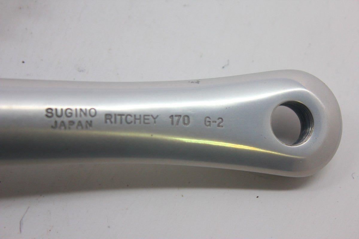 Ritchey Logic Cyclocross Crank: 170mm, 46/34T, 110mm BCD Silver