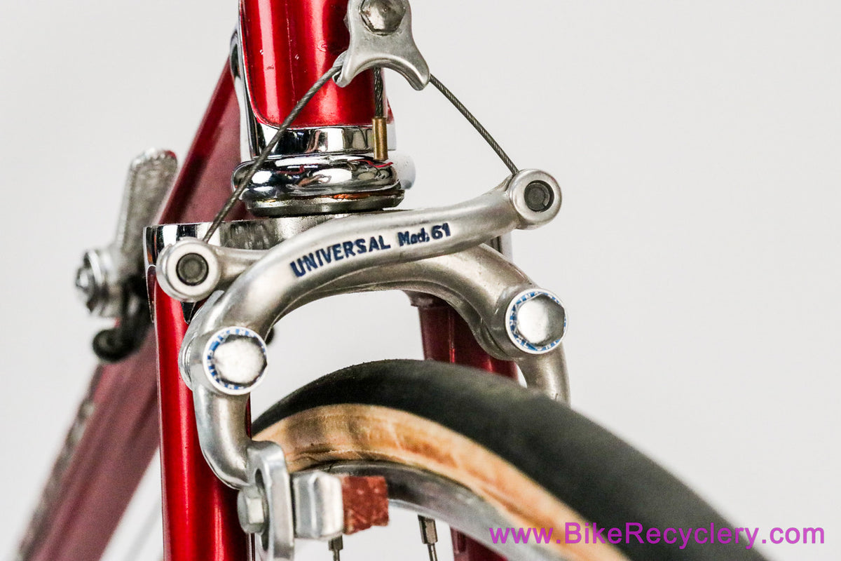 57cm Cinelli Model B: Original Paint/Parts - Record - Stronglight - Universal - Nisi - Way Assauto - Unica-Nitor - Red