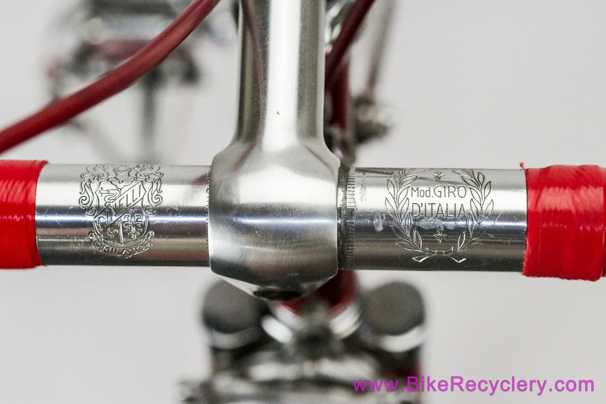 57cm Cinelli Model B: Original Paint/Parts - Record - Stronglight - Universal - Nisi - Way Assauto - Unica-Nitor - Red