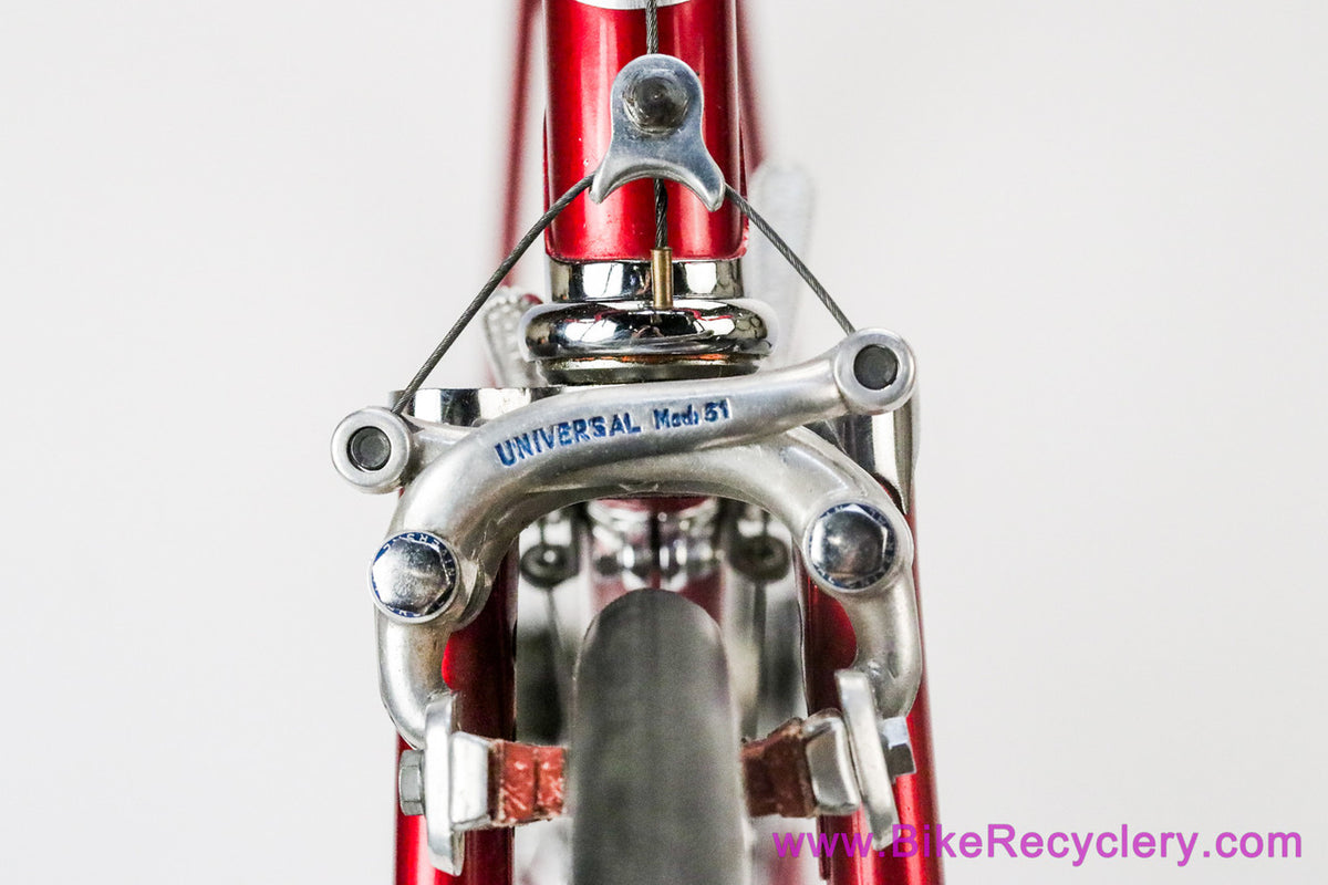 57cm Cinelli Model B: Original Paint/Parts - Record - Stronglight - Universal - Nisi - Way Assauto - Unica-Nitor - Red