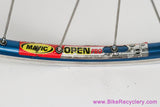 BLUE Ano Mavic Open Pro x Campagnolo Record/Chorus Wheelset: 700c x 32H - 9/10/11/12s (EXC+)