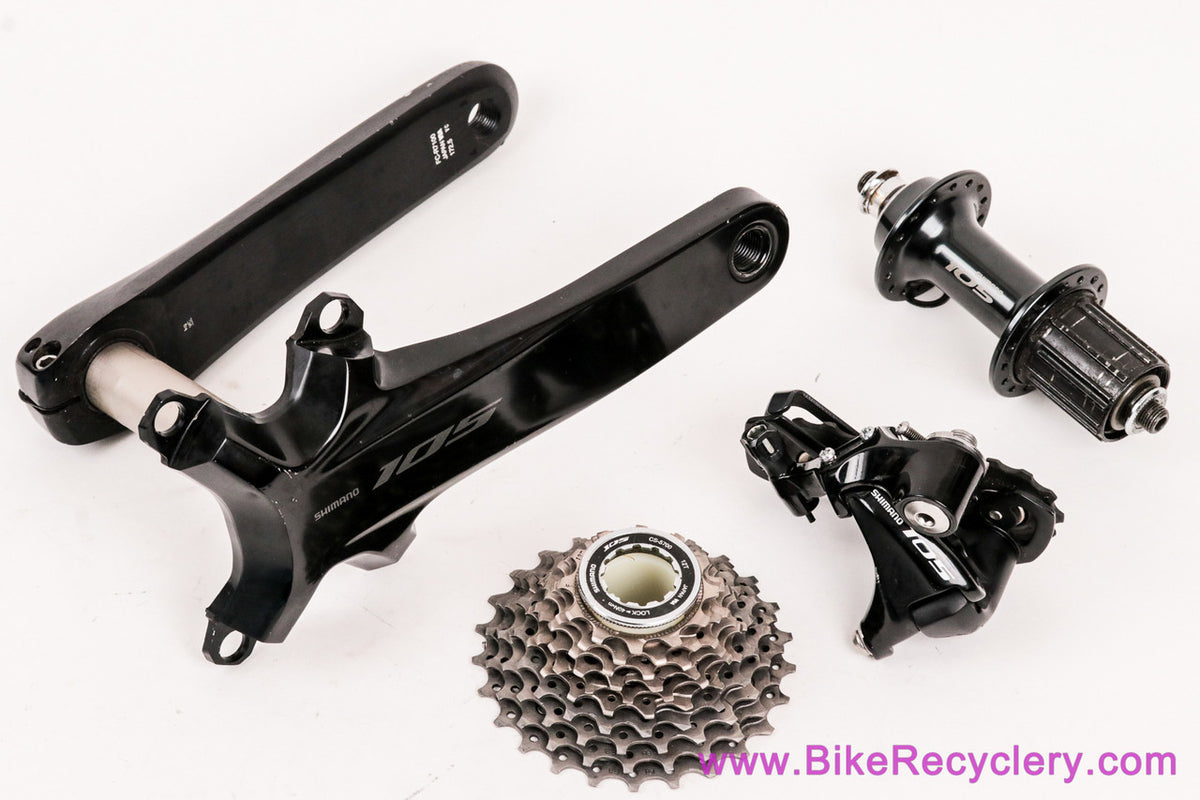 Shimano 105 10s / 12s Mini Groupset: FC-R7100 + 5700 (RD, FH, CS)