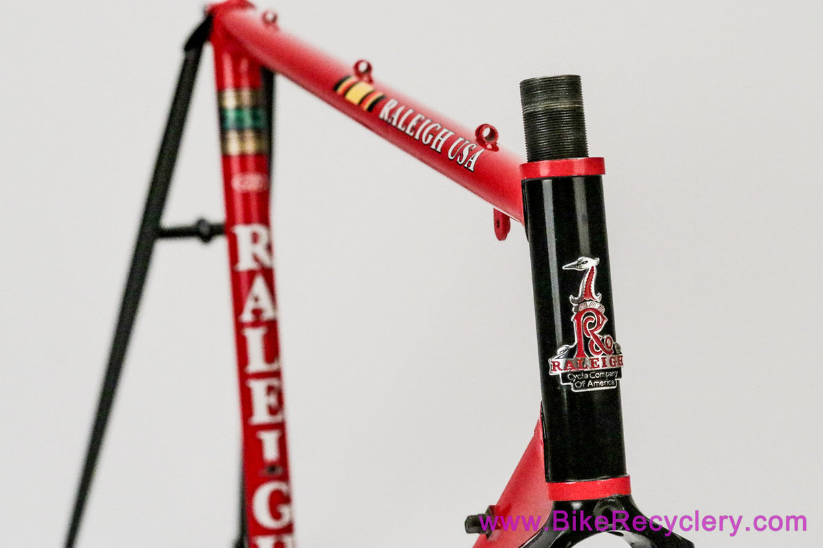 56cm Ti-Raleigh Team Professional SBDU Frameset: Reynolds 753R - 1980's (Near Mint)