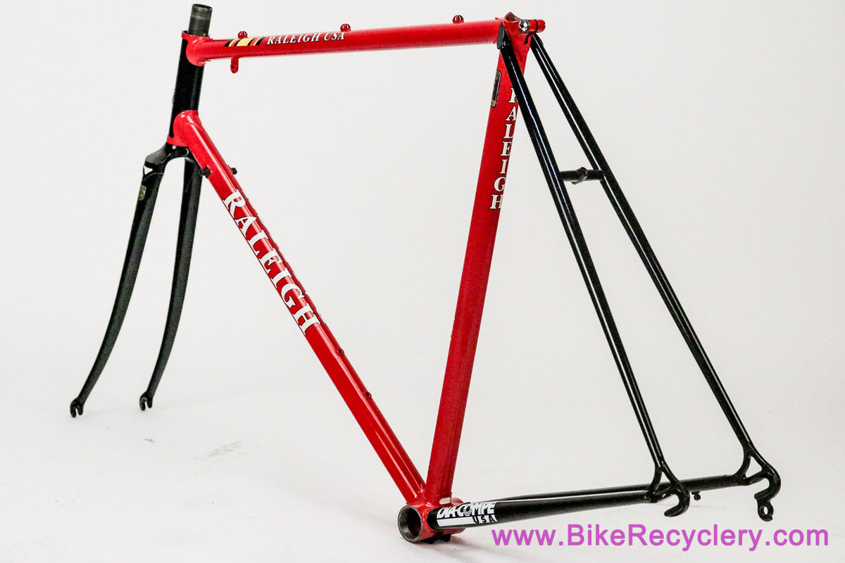 56cm Ti-Raleigh Team Professional SBDU Frameset: Reynolds 753R - 1980's (Near Mint)