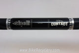NOS Cinelli Contact Road Drop Handlebar: Black, 40cm (c-c), 26.4mm