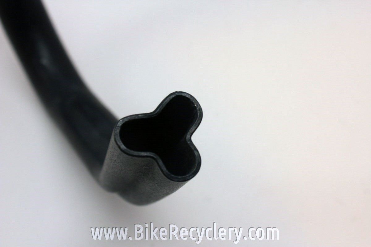 NOS Cinelli Contact Road Drop Handlebar: Black, 40cm (c-c), 26.4mm