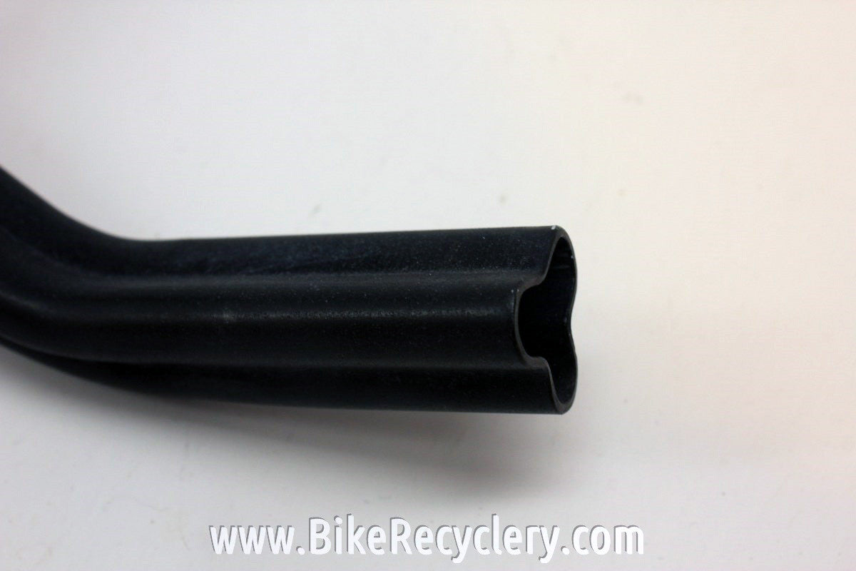 NOS Cinelli Contact Road Drop Handlebar: Black, 40cm (c-c), 26.4mm