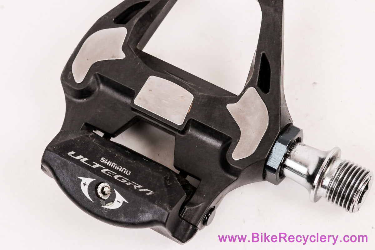 Shimano Ultegra PD-R8000 SPD-SL Pedals: Black (Low Miles Near MINT+)