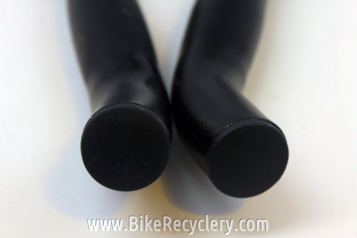 Origin8 Bar Ends: Black, 130g