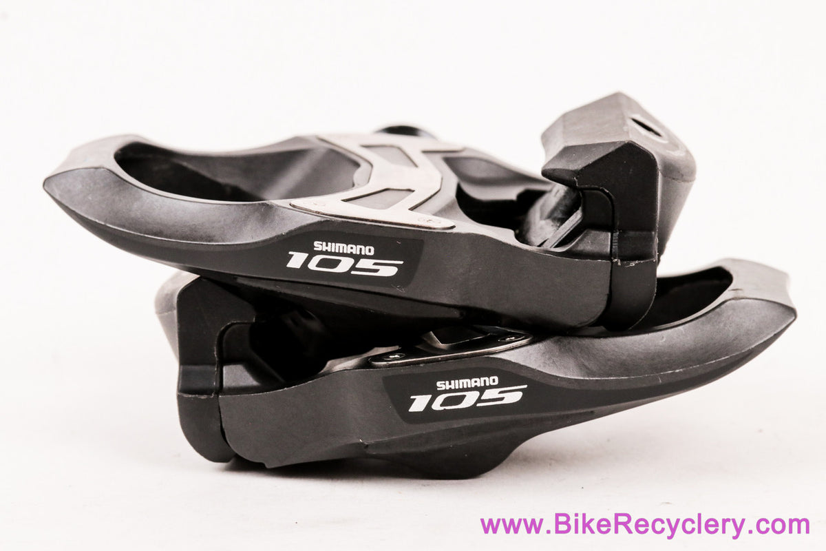 Shimano 105 PD-5800 SPD-SL Pedals: Black (Low Miles Near MINT+)