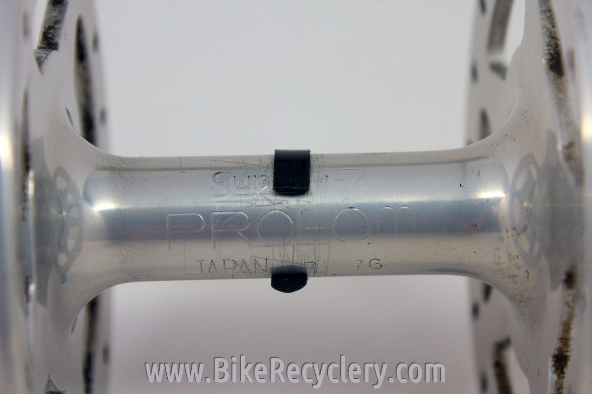 Sunshine Pro Am High Flange Hubset: 36 Hole, 120mm, MINT