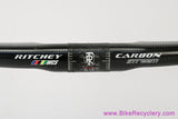 Ritchey WCS Carbon Streem Road Drop Handlebar: 44cm x 31.8mm - Aero Flat Top - Black (Near Mint)