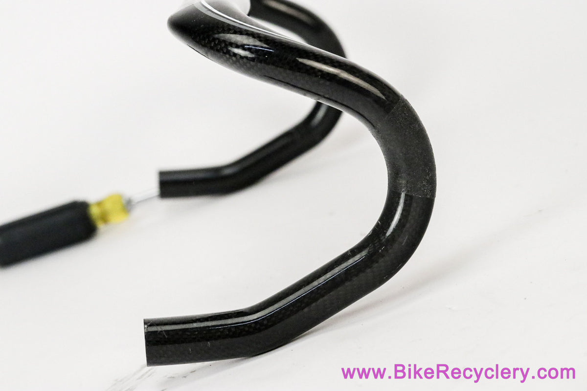 Ritchey WCS Carbon Streem Road Drop Handlebar: 44cm x 31.8mm - Aero Flat Top - Black (Near Mint)