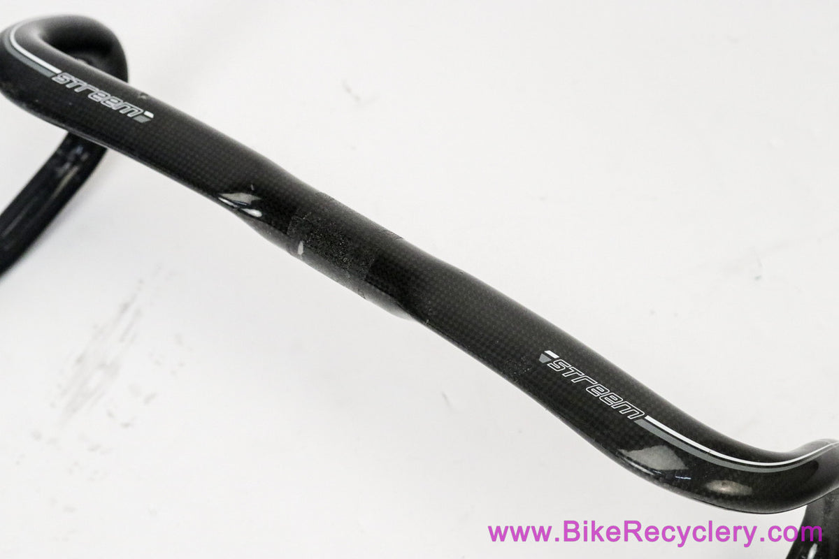 Ritchey WCS Carbon Streem Road Drop Handlebar: 44cm x 31.8mm - Aero Flat Top - Black (Near Mint)