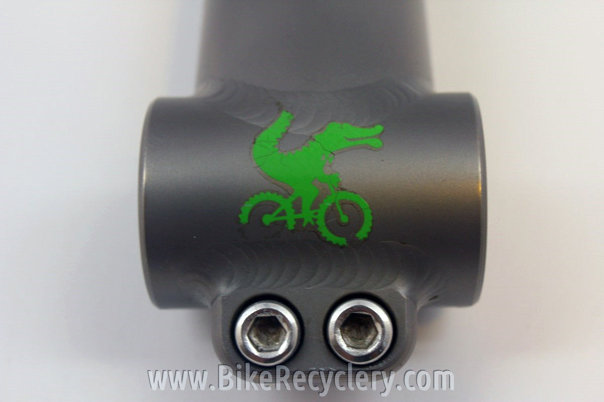 Vintage 1990's MOOTS Titanium Threadless Stem: 135mm x 25.4mm, Zero Rise EXC