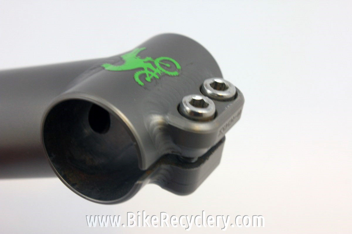 Vintage 1990's MOOTS Titanium Threadless Stem: 135mm x 25.4mm, Zero Rise EXC