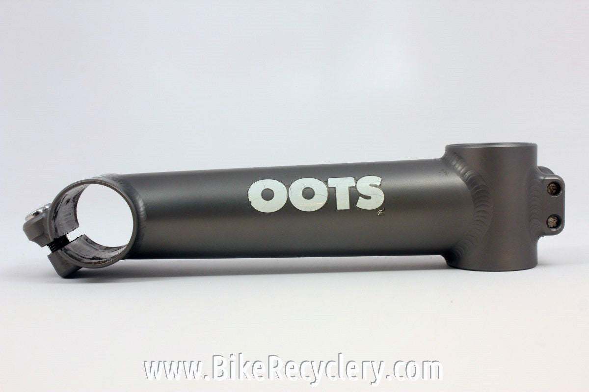 Vintage 1990's MOOTS Titanium Threadless Stem: 135mm x 25.4mm, Zero Rise EXC