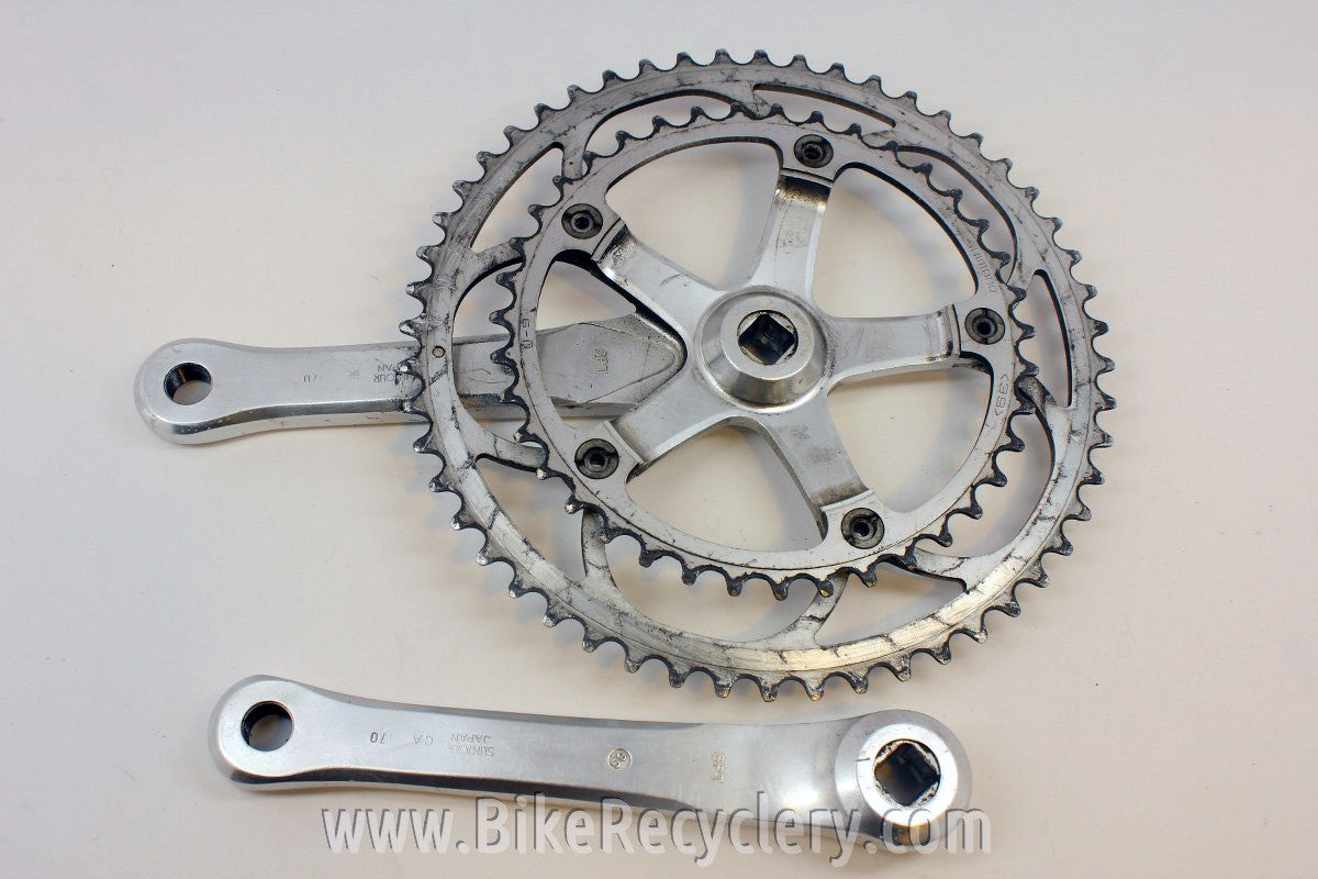 Vintage Suntour Sprint 9000 Groupset: Front/Rear Derailleurs, Indexed Shifters, Crank, Brakes/Levers