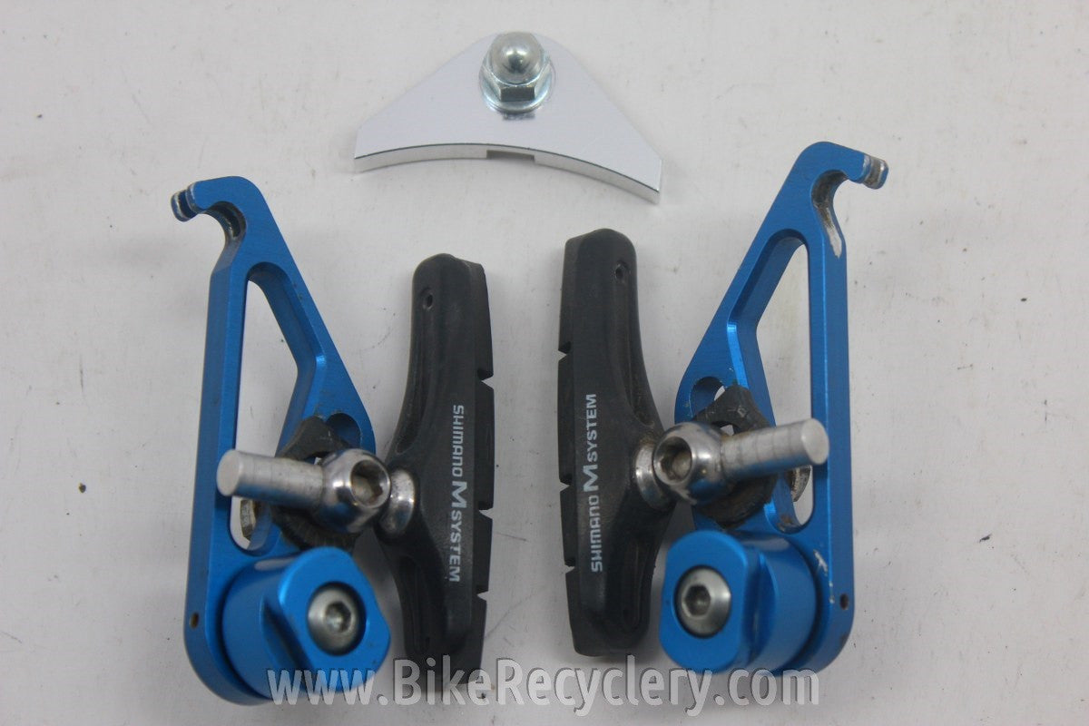 Prototype Machining Joe's Rear Brake: Rear, Blue, CNC