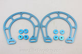 Joe's Prototype Machining / Critical Racing Brake Booster Set: Blue, CNC