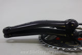 Cook Brothers Crankset: F-Series, Black w/ Red, 175mm 94/58mm 44/34/22t