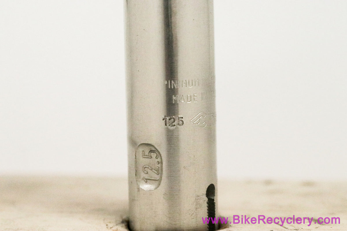 Cinelli XA Quill Stem: 125mm x 26.4mm - Silver (Barely Used Near Mint+)