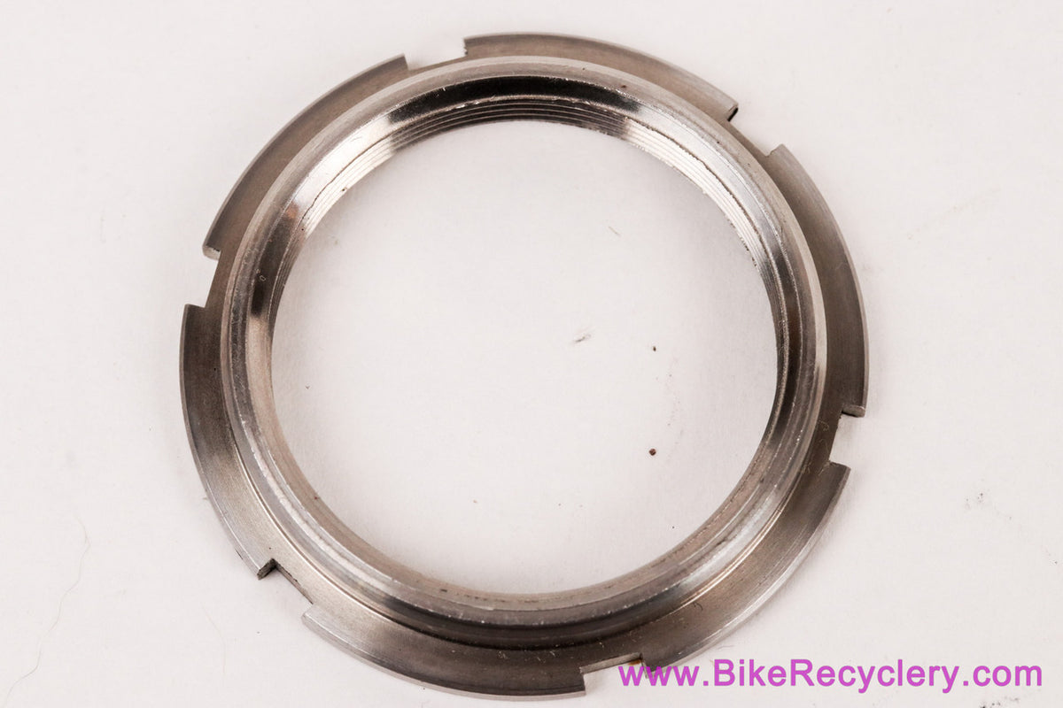Phil Wood Fixed Gear / Track Lockring: Stainless Steel - Left Thread (New)