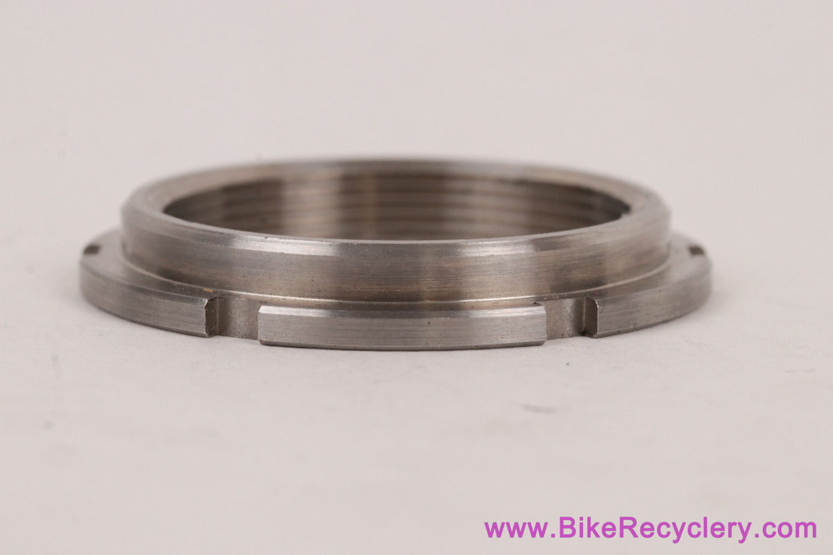 Phil Wood Fixed Gear / Track Lockring: Stainless Steel - Left Thread (New)