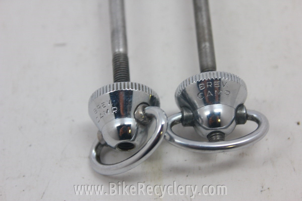 Campagnolo Nuovo / Super Record Quick Release Skewer Set Near MINT