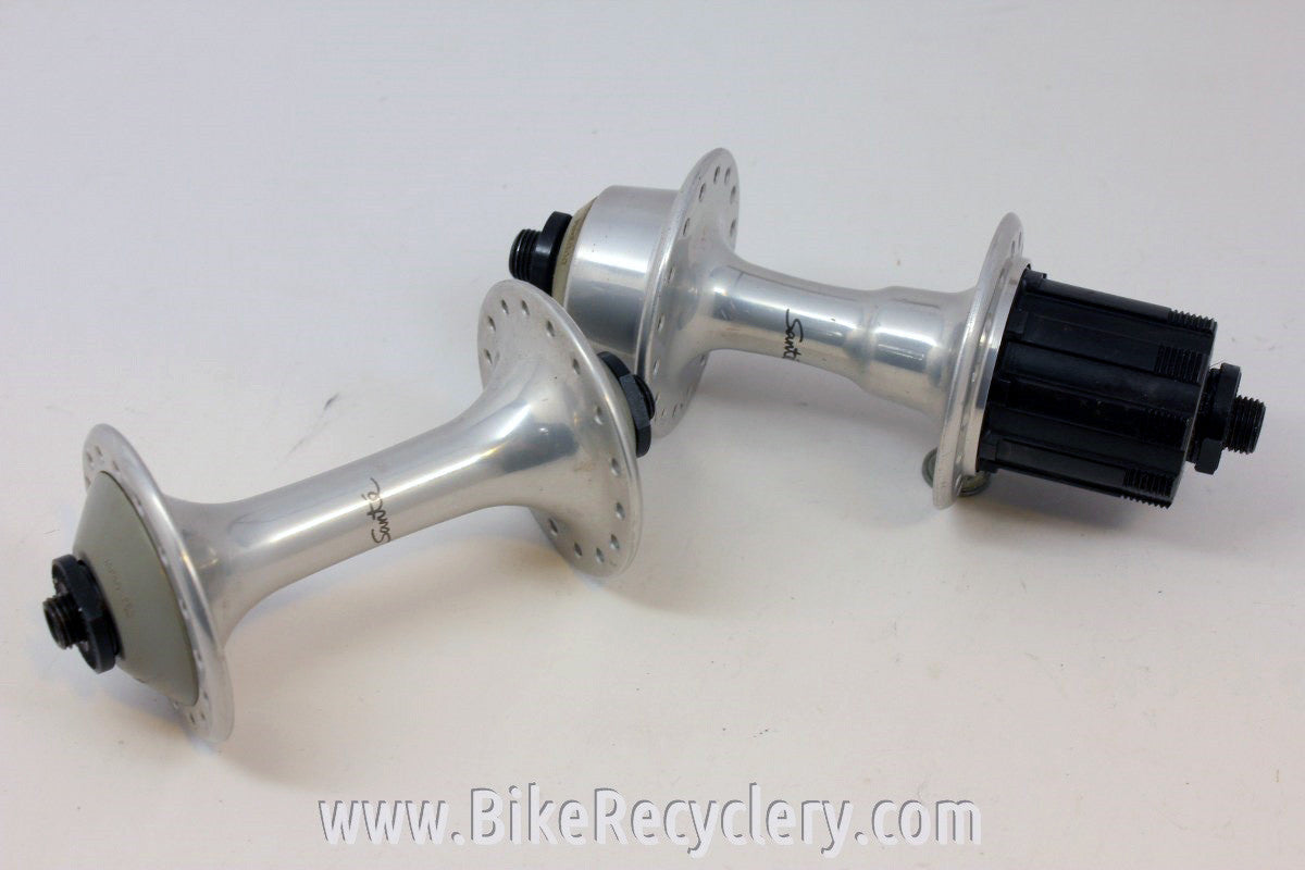 NOS Shimano Sante Hubset: 7-Speed Uniglide, 126mm 28/32H